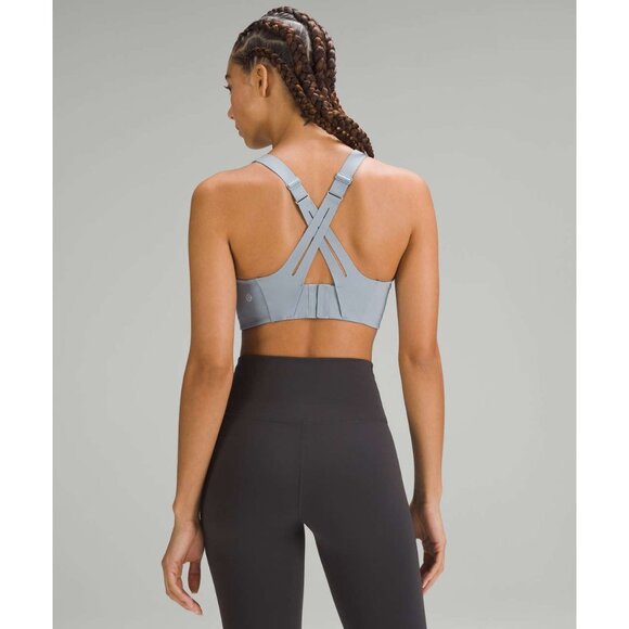 NWOT Lululemon Airsupport Bra High Support Chambray / Powder Blue 36DD - Picture 2 of 2